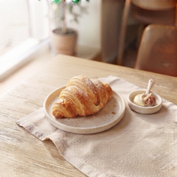 Maslový croissant